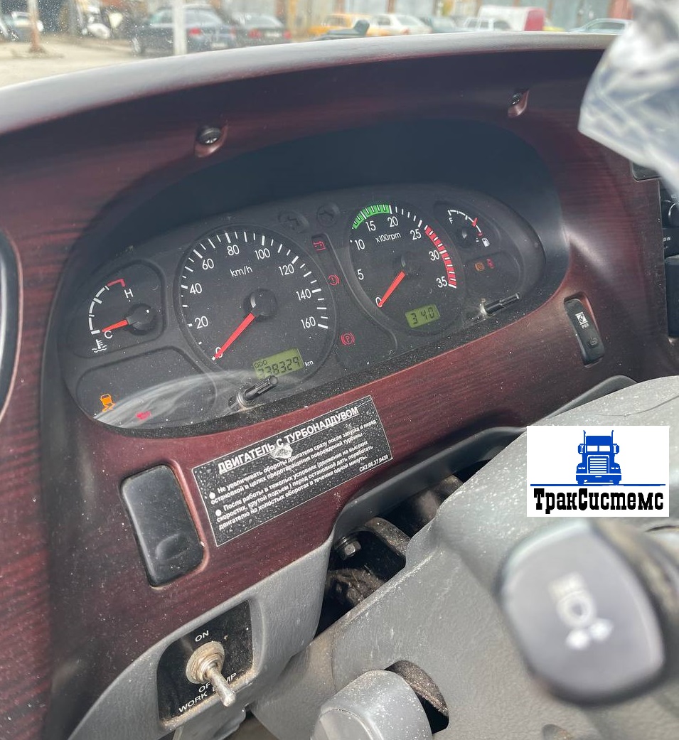 Hyundai HD78 комбинация приборов после отключения EGR и DPF